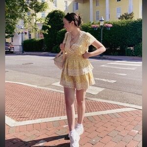 American Eagle "Garden Party" Mini Dress